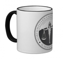 NWCU Law Coffee Mug, BW